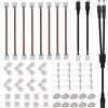 No Kit Connettore LED A 2 Pin, Connettori Saldatura, Sdoppiatore Jack CC8567
