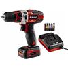 Einhell TE-CD 12/1 Li (1x2,0Ah) Trapano avvitatore a batteria (12 V, 2,0 Ah, Li-