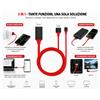 Cavo HDMI Alta Definizione Audio Video per TV Monitor PC Console Decoder