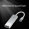 Areyourshop New Aluminum Alloy USB Optical Fiber SPDIF Card per AC-3 DTS 5.1 Channel SIL H7