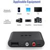 Adattatore USB Bluetooth 5.0 Ricevitore audio RCA da 3,5 mm NFC U Disk Play per