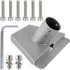 TXHKNX Staffa per Antenna Starlink Gen 3 Supporto Starlink V3 in Acciaio al Carbonio