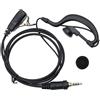 Auricolare da 3,5 mm per radio Yaesu Vertex VX-6E VX-6R VX-7E VX-7R VX-120