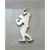 PENDENTE CIONDOLO COLLANA NO PAIN NO GAIN BODY BUILDING PALESTRA STATUA ARNOLD