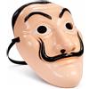 Maschera di Salvador Dali unisex per adulti per carnevale Halloween