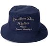 Dior Embroidered Logo Color Block Bucket Hat 71753215 [U]
