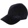 Miu Miu Logo Embroidered Velvet Baseball Cap 5HC179 2F81 F0124 106787388 [U]