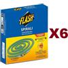 FULMINE 60 ZAMPIRONE SPIRALI FLASH ANTI ZANZARE COMUNI E TIGRE INSETTICIDA SPIRALE