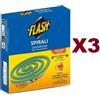 FULMINE 30 ZAMPIRONE SPIRALI FLASH ANTI ZANZARE COMUNI E TIGRE INSETTICIDA SPIRALE