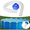 Skimmer con Adattatore per Tubo per Piscine Fuori Terra, Skimmer di Superficie