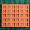Stampo in silicone per mattoni da costruzione Mini scena Muro di cemento