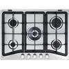 De'Longhi De Longhi Piano cottura gas 5 zone PROFESSIONAL Pfi 57 Gh Inox (70cm)