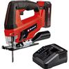 Einhell Li Power Sega a Traforo 18V 1 X 2.5Ah LI-ION Tempi 20mm