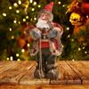 Statua di Babbo Natale Pupazzo di neve di Natale in piedi per le feste