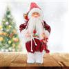 Statua di Babbo Natale Pupazzo di neve di Natale in piedi per le feste
