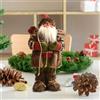 Statua di Babbo Natale Pupazzo di neve di Natale in piedi per le feste