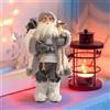 Statua di Babbo Natale Pupazzo di neve di Natale in piedi per le feste