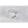 PuntoCasaStore 12 pz scatole bomboniera caramelle trasparenti plexiglass porta confetti 4x4x4 c