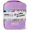 Tinta Unita - Astuccio Art Box One Time Premium Lilla in Eva 63 Pezzi