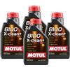 MOTUL 4 Lt Motul 8100 XCLEAN+ 5W30 C3 Olio Motore Auto BMW LL04 50400 50700 MB 229.51