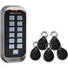 SCS Sentinel Tastiera RFID CodeAccess ricondizionata - Blocco codice, 5 badge inclusi | IP68, Codice di controllo accessi RFID ricondizionato, 12V DC, portata 80m, serratura a scrocco per cancello