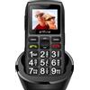 artfone C1+ Cellulare per Anziani| Telefono Dual SIM| Batteria da 1400