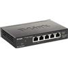 D-Link DGS-1100-05PDV2 Smart Switch Gestito Poe, 5 Porte Gigabit, 2 Porte Poe, P