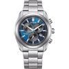 CITIZEN Orologio uomo Citizen Super Titanio 2590 Eco-Drive cronografo blu AT2590-59L