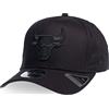 New Era Chicago Bulls Tonal Nero Stretch Snapback Cap 9Fifty 950 M L