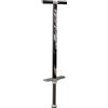 Relaxdays Pogo Stick adulti, bastone elastico fino a 110 kg, nero | Antiscivolo imbottito, da esterno