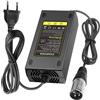 CARICATORE MONOPATTINO ELETTRICO 48V 2A CARICABATTERIA AL LITIO 54,6V RICAMBIO