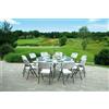 TAVOLO TONDO PIEGHEVOLE CM.152 H74 BIANCO