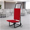 Carrello Portasedie Robusto Maneggevole per Hotel, Banchetti, Sale Conferenze