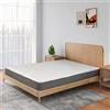 EffeZeta Materasso alla francese Silver 140x190x18H cm tessuto antibatterico