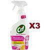 CIF 3 CIF SPRAY ATTIVO MULTIUSO CANDEGGINA 100% IGIENIZZANTE SBIANCANTE LIMONE 650ML