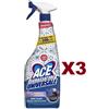 ACE 3 ACE SPRAY SGRASSATORE UNIVERSALE FIORI DI LAVANDA NO ALONI NO CANDEGGINA 600ML