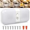 Does not apply Plafoniera LED 12V per Camper E Auto, Luci Da Tetto Dimmerabili, 120 Leds, 3 Col