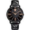 Versus Versace Orologio da donna Versace 38mm con cinturino in pelle nera M6Q60D008
