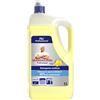Mastro Lindo PRO Detergente Multiuso, 5L, Limone, Rimuove Lo Sporco Più Ostinato Il 40% Più Velocemente