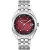 BULOVA Orologio Da Uomo Jet Star Acciaio/Vinaccia 96B401