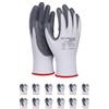 DONAU SAFETY Flex Handschuhe Arbeitshandschuhe/Größe 11, 12 Paar Flex - Guanti da lavoro, taglia 11, 12 paia Unisex - Adulto (Pacco da 1)
