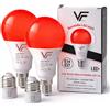 Does not apply LAMPADINA LED NOTTURNA ROSSA 625NM ATTACCO E27 E14 2 IN 1 LUCE NOTTE