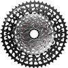 Sram Cassetta pignoni Pacco pignoni T-Type XS-1275 nero, 12v., 10-52 denti | Nero/Argento