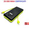 Andowl POWER BANK 20000 MAH USB BATTERIA ESTERNA CARICABATTERIA PORTATILE UNIVERSALE