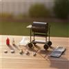 Set Barbecue in Miniatura con Accessori per Scenic Display, Bambini