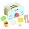 Tostapane Giocattolo Compatto Tostapane in Legno Didattico per Bambini