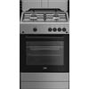 BEKO CUCINA A GAS 4 FUOCHI 60 CM ACCENSIONE ELETTRONICA BEKO FBG62010DX
