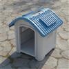 Cuccia da Esterno Impermeabile Cuccia in Plastica Rialzata per Cani, Giardino,