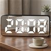 per sveglia LED finitura display silenzioso per luce notturna morbida 15x3,5x6