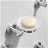 Portasapone da Parete in Acciaio Inox Porta Sapone a Muro Resistente